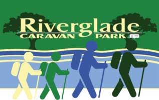 Riverglade Caravan Park walking trails brochure
